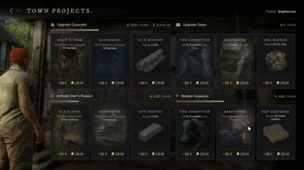 New World - Town Board Missions