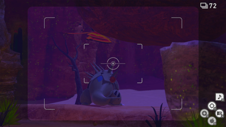 New Pokemon Snap - Crust-side Down Request Hit Tyranitar with a Fluffruit