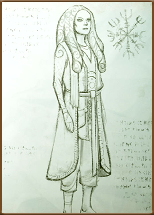 The Goddess Freya Bestiary Entry