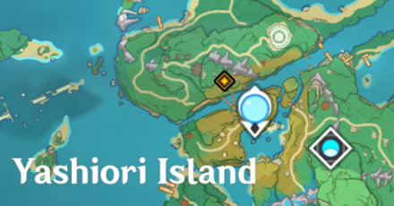 Genshin - Yasumoto Basket Location