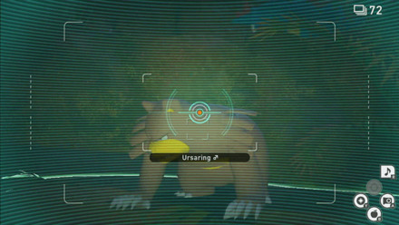 New Pokemon Snap - Majestic Ursaring Request Step2