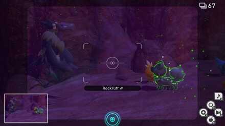 Rockruff Roaring at Mandibuzz