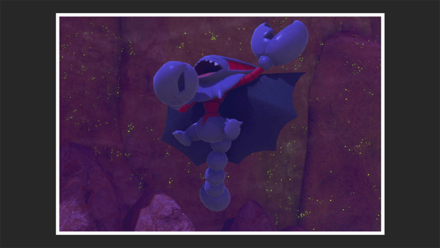 New Pokemon Snap - Sleepy Gliscor Step6