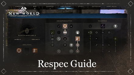 New World - Respec Guide
