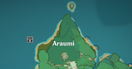 Genshin - Inazuma Lost Riches Ulman Location