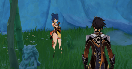 Genshin - Breakthrough Thinking - Give the Jueyun Chili and Fowl to Chef Mao