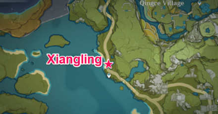 Genshin - Breakthrough Thinking - Xiangling Location