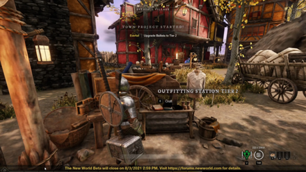 New World - How to Use the Outfitting Station