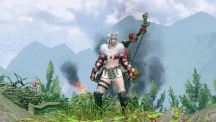 Monster Hunter Rise - Ninjutsu Gesture GIF.gif