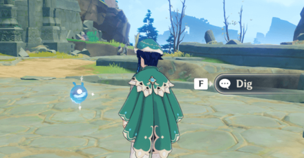 Genshin - Exact Location of Special Treasure 1