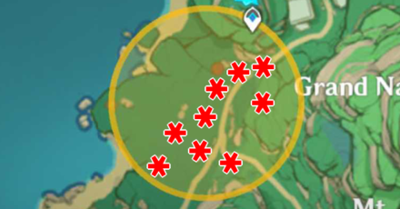 Genshin Impact - Lost Riches - Treasure Area 3 Locations