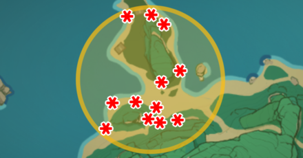 Genshin - Lost Riches - Treasure Area 8 Locations