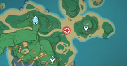 Genshin - Lost Riches Co-Op Challenge Location in Tatarasuna, Kannazuka Island