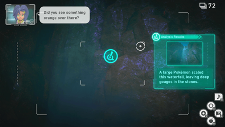 New Pokemon Snap - River (Night) Research Spot3