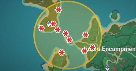 Genshin - Lost Riches - Treasure Area 9 Locations