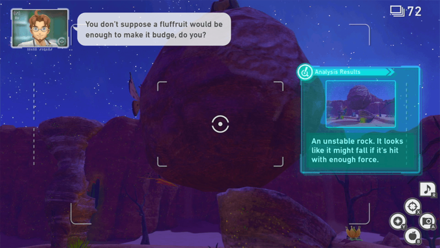 New Pokemon Snap - Badlands (Night) Research Spot1