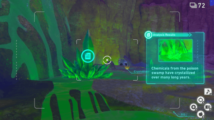 New Pokemon Snap - Badlands (Night) Research Spot3