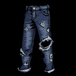 Vintage Ripped Jeans