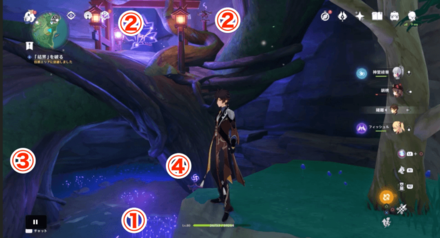 Genshin - Chinju Shrine Puzzle Solution