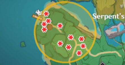 Genshin - Lost Riches - Treasure Area 12 Locations