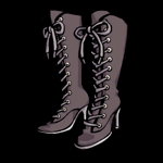 Lace-up Knee-High Boots