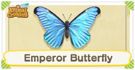 Emperor butterfly - Animal Crossing Wiki - Nookipedia