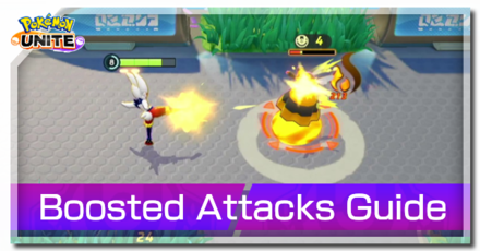 Pokemon UNITE - Boosted Attacks Guide Banner