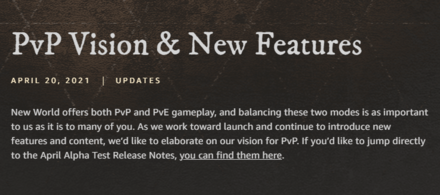 New World - Ice Bound Update Release Date