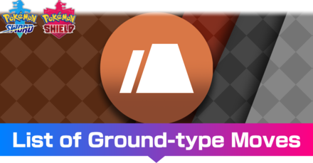 Pokemon Sword and Shield - List of Ground-type Moves