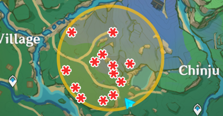 Genshin - Lost Riches - Treasure Area 14 Locations