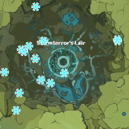 Genshin - Divining Scroll Monsdtadt Locations