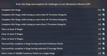 Genshin - Theater Mechanicus Challenges