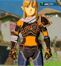 Prototype Ancient Cuirass Orange