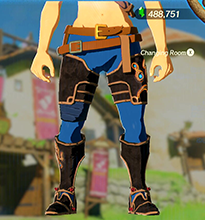 Prototype Ancient Greaves Blue