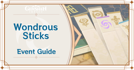 Genshin - Wondrous Sticks