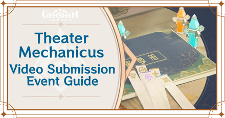 Genshin - Theater Mechanicus Web Event Banner