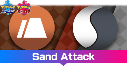 Pokemon Sword and Shield - Sand Attack