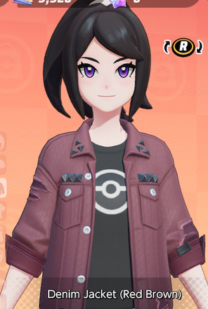 Denim Jacket (Red Brown) Preview