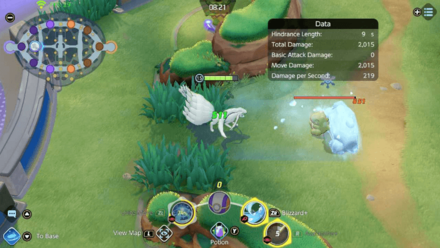 Shell Bell Test - Move Type - Area