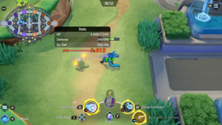 Shell Bell Test - Move Type - Dash