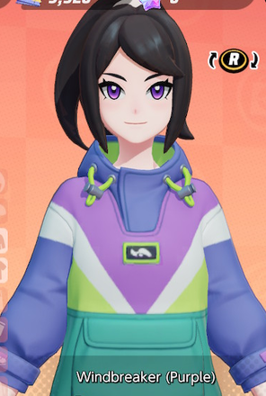 Windbreaker (Purple) Preview