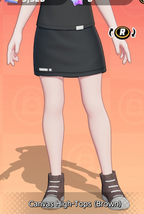 Canvas High-Tops (Brown) Preview