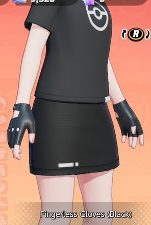 Fingerless Gloves (Black) Preview