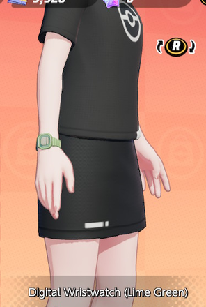 Digital Wristwatch (Lime Green) Preview