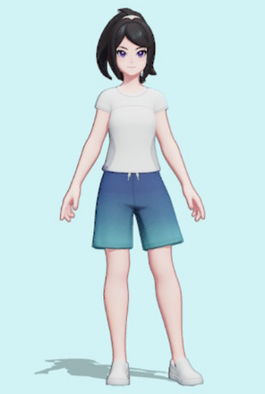 Gradient Board Shorts (Blue) Preview