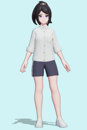 Three-Quarter-Sleeve-Shirt (White) Preview