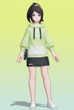 Star Hoodie (Lime Green) Preview