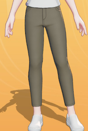 Skinny Pants (Gray) Preview