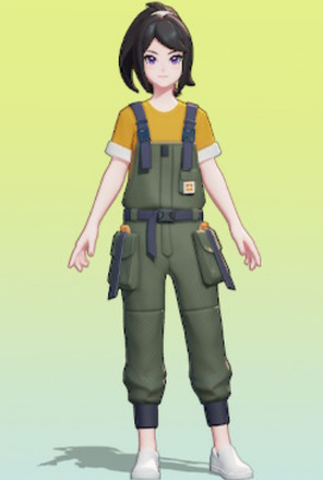 Work Overalls (Green) Preview