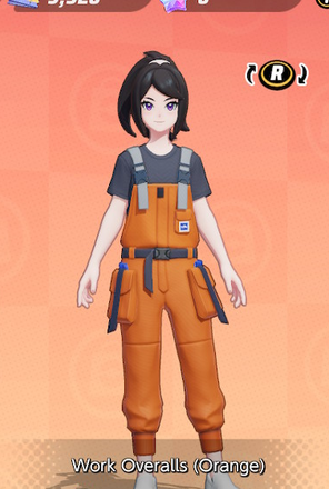 Work Overalls (Orange) Preview